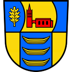 Heimatverein Petzow, Havel, Werder, Kirche, Wappen, blau, gelb, Schloss, Tradition